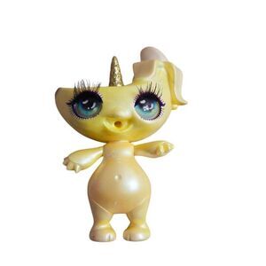 Poopies Sparkly Critter Banana Unicorn